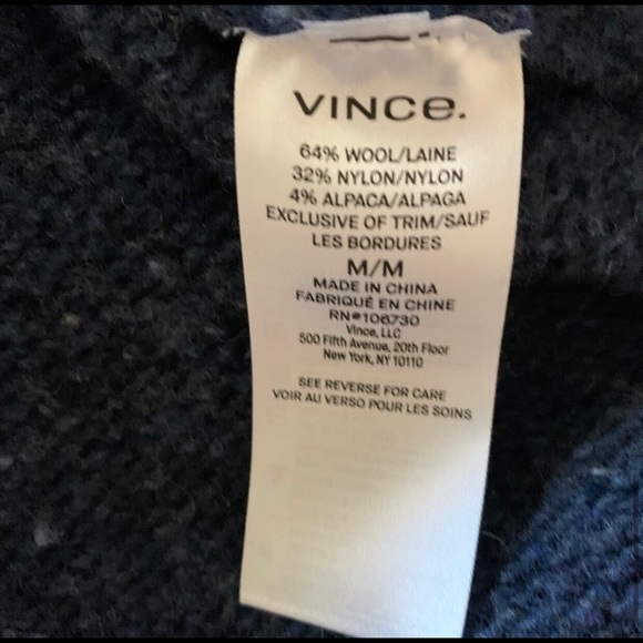 Vince Crewneck Sweater, Medium - Picture 5 of 5